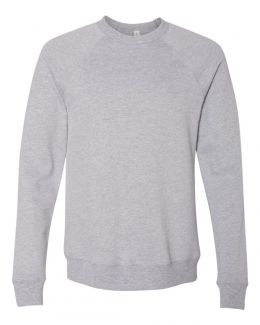 BELLA + CANVAS-Unisex Sponge Fleece Raglan Sweatshirt-3901